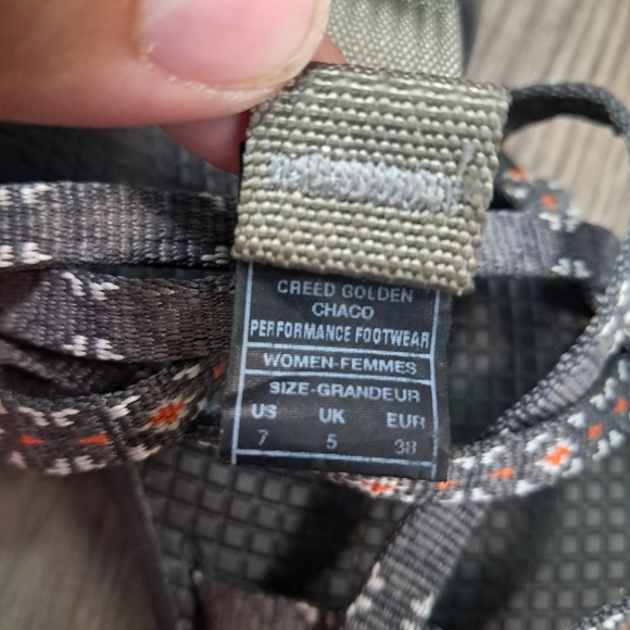 Chacos Golden Creed ZX2 Floral Double Strap Hiking Walking Sandals Size 7 - Picture 7 of 7